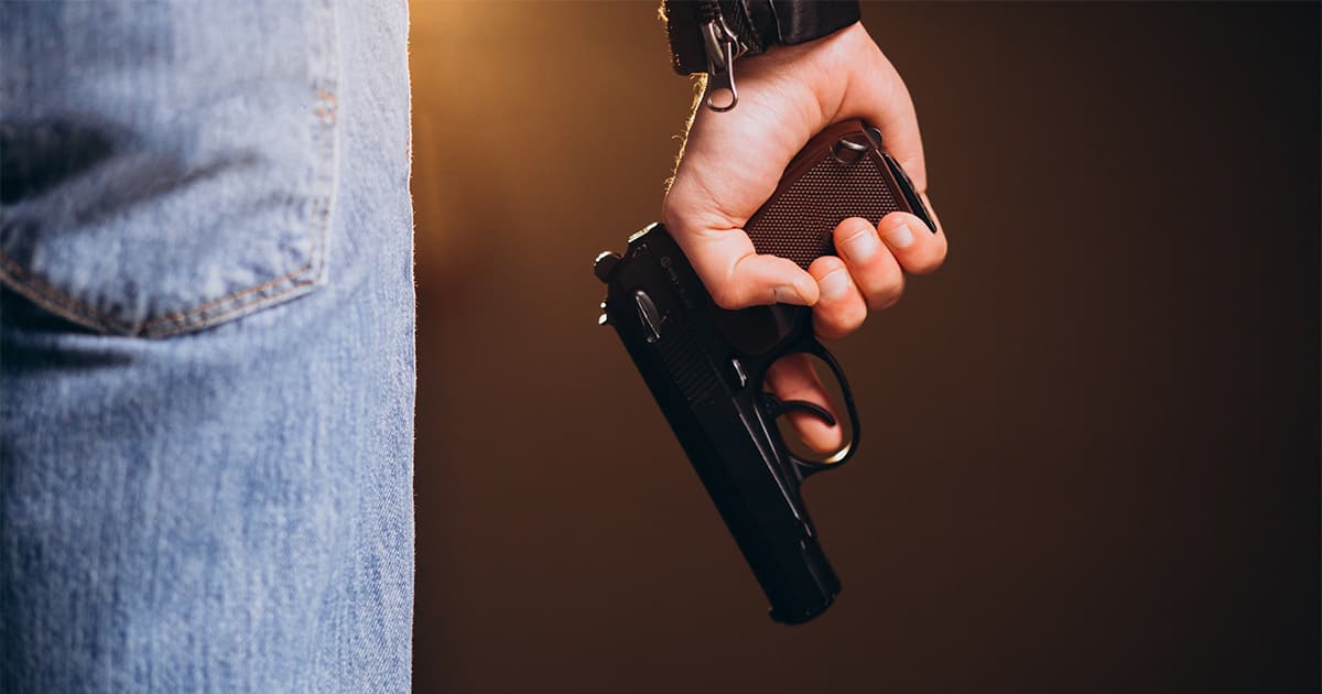 revolver pistola violencia